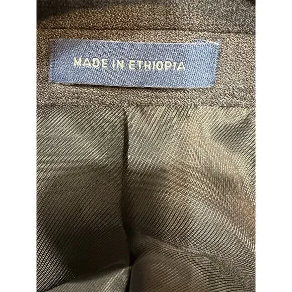 Stafford 60R Gray All Season Blazer Jacket Sport Suit Coat Wool Travel Big Tall - Picture 6 of 11